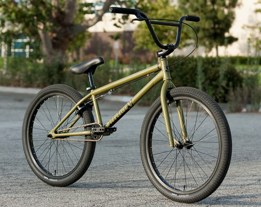 Dark green bmx bike shop