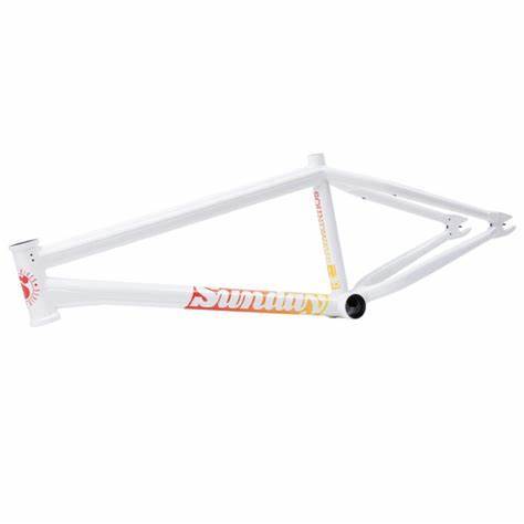 SUNDAY SOUNDWAVE V3 FRAME Gloss White 20.5 ethic bmx